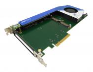PCI109 - PCIe x8 Gen3 Edge to XMC Carrier with Active Cooling