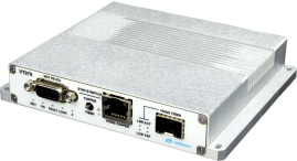 VT978 - 10GbE/1GbE Media Converter Optical to Copper with IEEE1588 Pass thru and Sync-E 