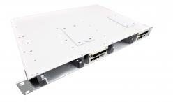 VTX959 - 1U Open VPX Rackmount Chassis, Two Independent 3U Payload Slots 